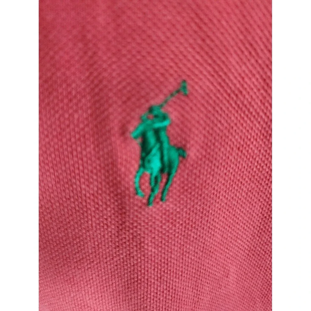 Ralph Lauren Men’s Red Polo with Green Pony